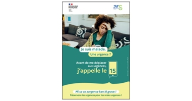 L'ARS demande à ne pas surcharger les Urgences Appeler le 15 ... Image 1