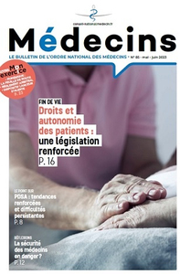 Bulletin de l'Ordre des médecins N° 85 de mai-juin 2023 Image 1