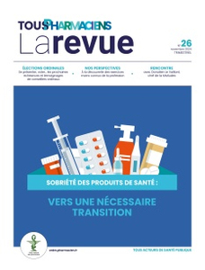 Tous Pharmaciens La revue n°26 - novembre 2024 Image 1