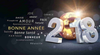 PROSANTE.RE VOUS SOUHAITE UNE EXCELLENTE ANNEE 2018 Image 1